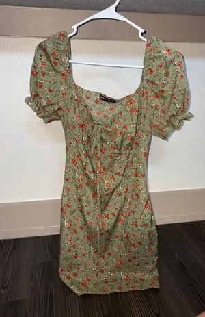 Shein Dress Floral Print Mini thumbnail 1
