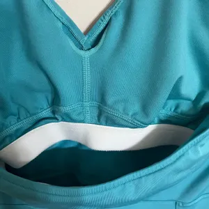 Reebok Womens Teal‎ Blue Halter Athletic Dress Built in Bra Laser Cut Eyelet S thumbnail 10