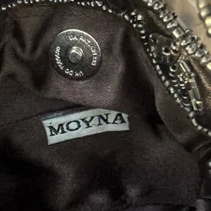 Moyna Silk Beaded Mini Evening Bag NWOT thumbnail 4