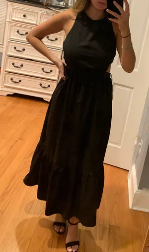 VICI POISE OPEN BACK MIDI DRESS thumbnail 3