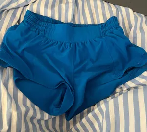 Blue Lululemon Shorts Hotty Hot thumbnail 1