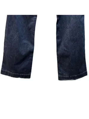 7 For All Mankind Dojo Jeans Women's 29 Low Rise Flare Dark Blue Vintage Y2K thumbnail 4