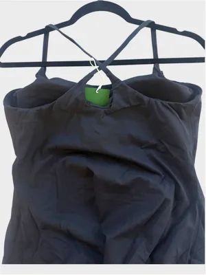 Size M Halara Plush Backless Active Dress Easy Peesy in Black thumbnail 5