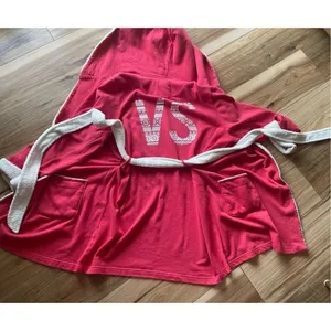 Victoria’s Secret | Women’s Santa Sherpa Lined Fleece Christmas Robe XS thumbnail 5