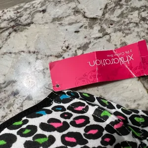 NWT Women’s Xhilaration Lightly Lined 34C Cheetah Leopard Colorful Bra thumbnail 2