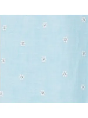 Lilly Pulitzer Kylanne Embroidered Linen Mini Dress Baby Blue Cutout Size 12 NWT thumbnail 3