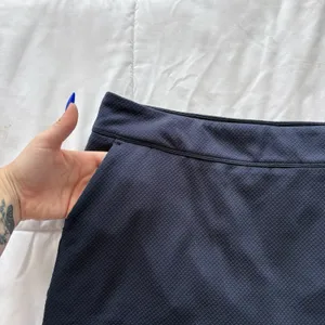 Greg Norman Skort Skirt Womens Large‎ Blue Pockets Activewear Golf Tennis Preppy thumbnail 2