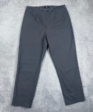 Jarbo Gray Cropped Pants Size 36 Size M thumbnail 1
