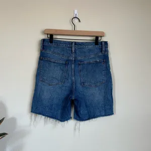 Madewell High Rise Denim Mid Rise Shorts thumbnail 7