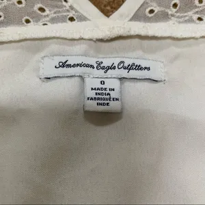 American Eagle Outfitters Lined Eyelet Dress thumbnail 5