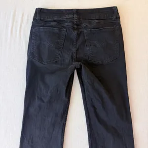 Wrangler Boot Cut Low Rise Denim Jeans Womens 5x32 Black thumbnail 8