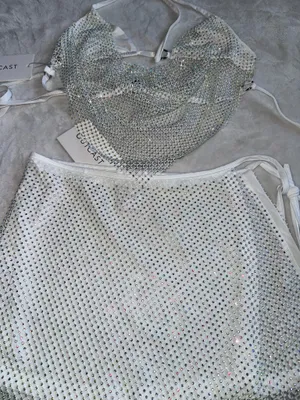 Outcast Clothing Addie Top & Addie Skirt White Skirt Festival Set thumbnail 6