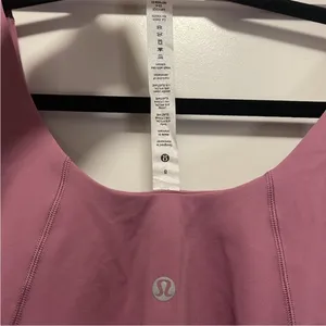 NWOT‎ Lululemon Align BodySuit Velvet Dust purple size 8! thumbnail 2