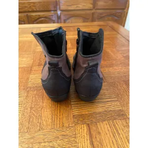 American Rag canvas and vegan suede STAR cowboy western bootie 7 thumbnail 5