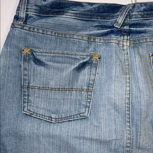 Polo Ralph Lauren Denim Blue Women's mini Skirt size 14 thumbnail 4