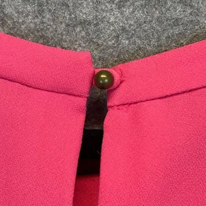 BANANA REPUBLIC‎ Dress Size 10 Pink Flounce Shift Dressy Cocktail Party Summer thumbnail 11