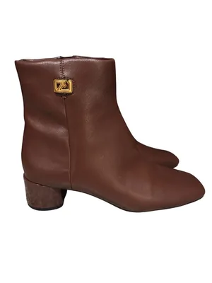 Franco Sarto Noah Square Toe Booties Size 8M thumbnail 6