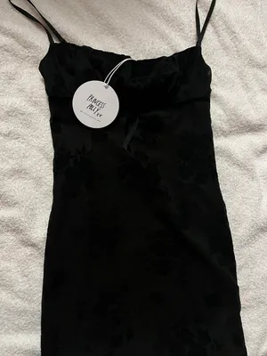 Princess Polly Black Dress thumbnail 1