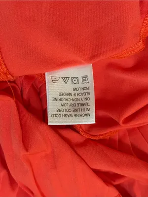 Tail Activewear Tennis Dress S Red Racerback Pleated Ruffle Hem Golf Athletic thumbnail 8