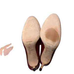 Brooks‎ Brothers Red Leather Heels Career Office Capsole Business Womens 9.5 thumbnail 6
