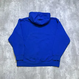 Majestic Vintage Y2K Embroidered Blue and White University of Kentucky Hoodie Sweatshirt thumbnail 5