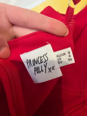 Princess Polly Red Mini Dress thumbnail 3