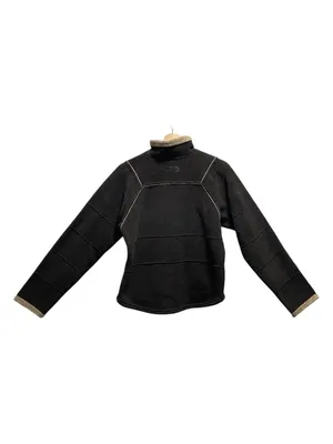 The North Face Vintage Y2K Fleece Quarter Zip Pullover Jacket Brown Size S Cozy thumbnail 11