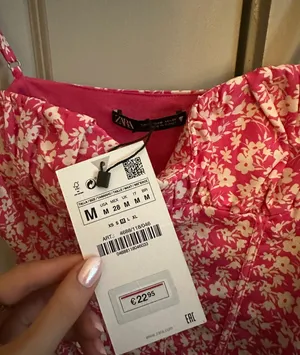 ZARA Pink Floral Bodysuit thumbnail 2