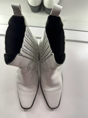 White Cowboy Boots thumbnail 3