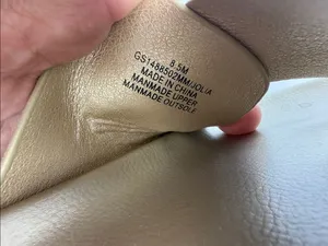 Mia Gya Platform Buckle Slide Sandal in Metallic Gold S-589 Sz 8.5 thumbnail 8