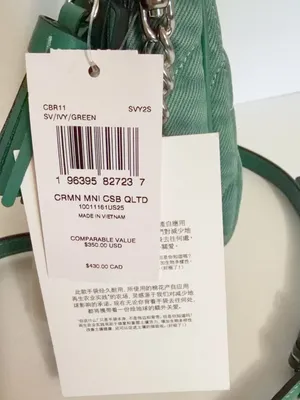 NWT Coach Carmen Mini Crossbody Bag CBR11 thumbnail 6