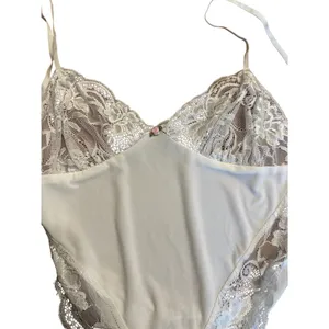 I.AM.GIA Karissa Bodysuit White Size S (4-6) Sheer Panel Lingerie-Inspired thumbnail 3