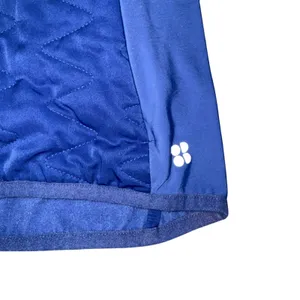Sweaty‎ Betty Quilted Running Vest Womens XS Blue Excellent Full Zip Puffer Vest thumbnail 2