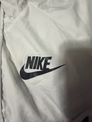Nike Sportswear Windrunner women's white& black jacket size XS. thumbnail 9