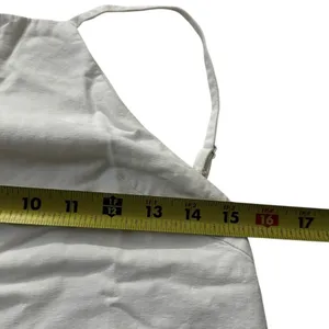 Zara Women White Casual Dress Size Medium Lined Adjustable Strap | 16-22 thumbnail 5