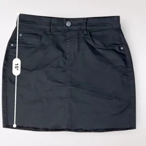 Garage Black Casual Mini Skirt Womens Size‎ M Grunge Minimalist thumbnail 3