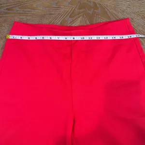 Halara NWT Flex SculptKnit High Waisted Flare Work Pants Red Size Large‎ Tall thumbnail 8