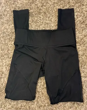 Victoria’s Secret PINK Ultimate Black Mesh Leggings – Size XS thumbnail 1