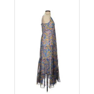 Verb Pallavi Singhee Maxi Dress Womens 4 Blue Floral Boho Cottagecore thumbnail 3