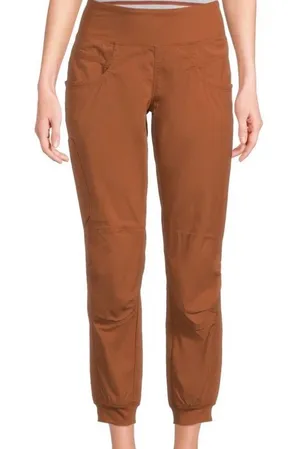 prAna Kanab Mid Rise Jogger Pants Small Clay Organic Cotton Canvas Outdoor thumbnail 1