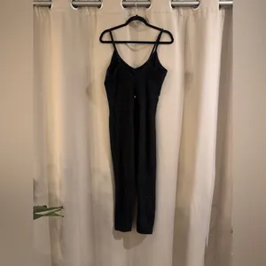 Women’s Old Navy  Black Jumpsuit with adjustable straps thumbnail 2