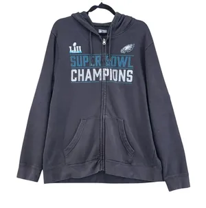 Fanatics‎ Philadelphia Eagles Hoodie Black LG thumbnail 1