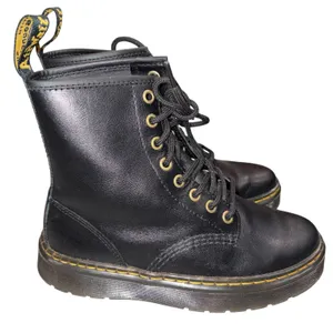 Dr. Martens Black Leather Lavala Combat Boots 5  thumbnail 3