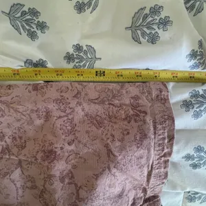 Knox Rose Pink Floral‎ Straight Leg Pants Zip Fly Pockets Womens Large thumbnail 8