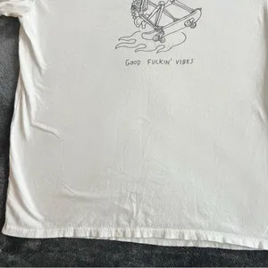 PacSun Good F*ing Vibes Skateboard Graphic Tee thumbnail 3