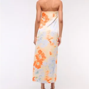 Abercrombie The Julia Strapless Slip Maxi Dress thumbnail 2