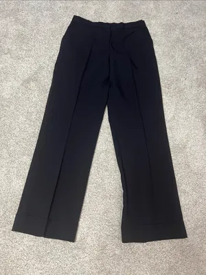 New York & Company Black Wide-Leg Trousers thumbnail 1