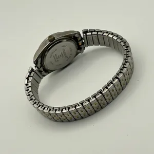 Watch-it Two-tone Stainless Steel Expansion Band Women’s Watch New Battery thumbnail 5