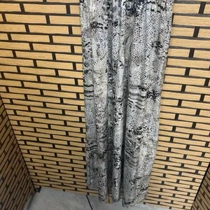 Dots Metallic Snake Print‎ Maxi Dress Size Medium thumbnail 6