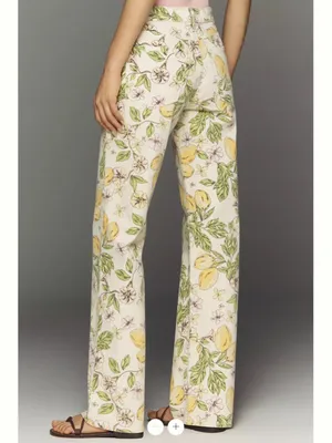 MOTHER Kick It Mid-Rise Straight-Leg Lemon Jeans thumbnail 4